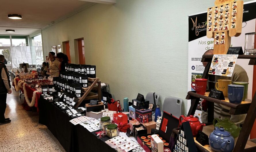 Les thés Makaté au salon bien-être de Saint Martin sur le pré