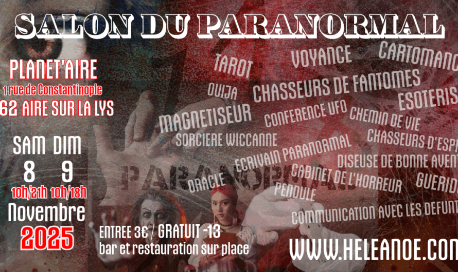 salon Paranormal Aire sur la Lys 2025